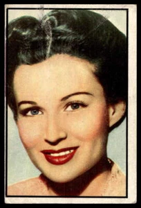 Bowman 1953 estrellas de televisión y radio #76 Florence Williams bajo grado - Imagen 1 de 2