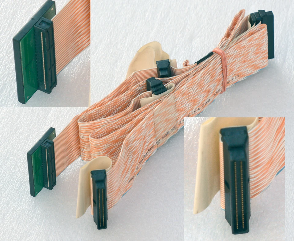 LVD SCSI UW ULTRA WIDE INTERNES KABEL FÜR 4x GERÄTE TERMINATOR U320 U160 #K49 - Bild 1 von 1