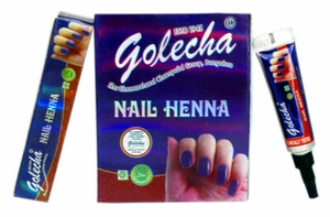 Golecha Nail Henna Small Tubes For Nail Art - Blue - 12 Tubes - Picture 1 of 3