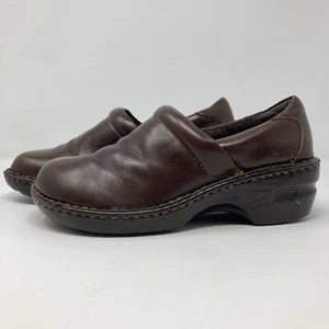 BOC Born Concept Mule Shoes Women's Size 8.5 US Brown Slip On Nurse Clogs - Picture 1 of 11