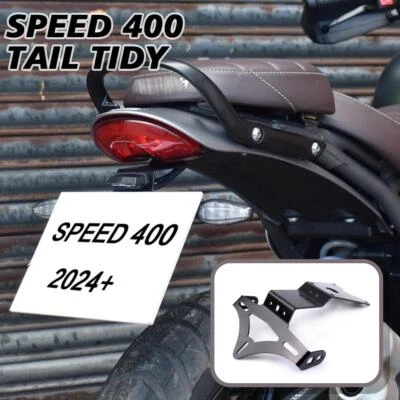 For Triumph speed 400 2024 2025 Scrambler 400X Tail Tidy License Plate Holder - Image 1 of 4