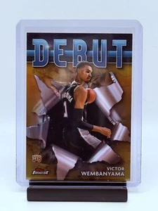 2023-24 Topps Finest Debut #D-1 Victor Wembanyama (RC) 5/50 - Imagen 1 de 2