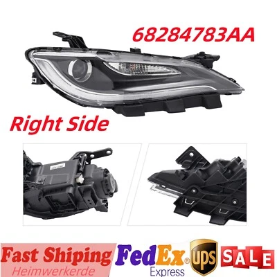 Front Right Side Headlight Fit for 2016 2017 Chrysler 200(Submodel: C, Limited) Foto 1 de 4