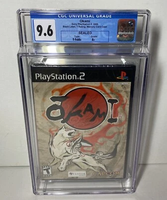 Okami Sony PlayStation 2 PS2 CGC 9.6A+ Sealed - Image 1 of 2