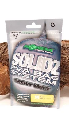 Korda Solidz Slow Melt PVA Bags M Beutel für Futter Karpfenangeln - Bild 1 von 2