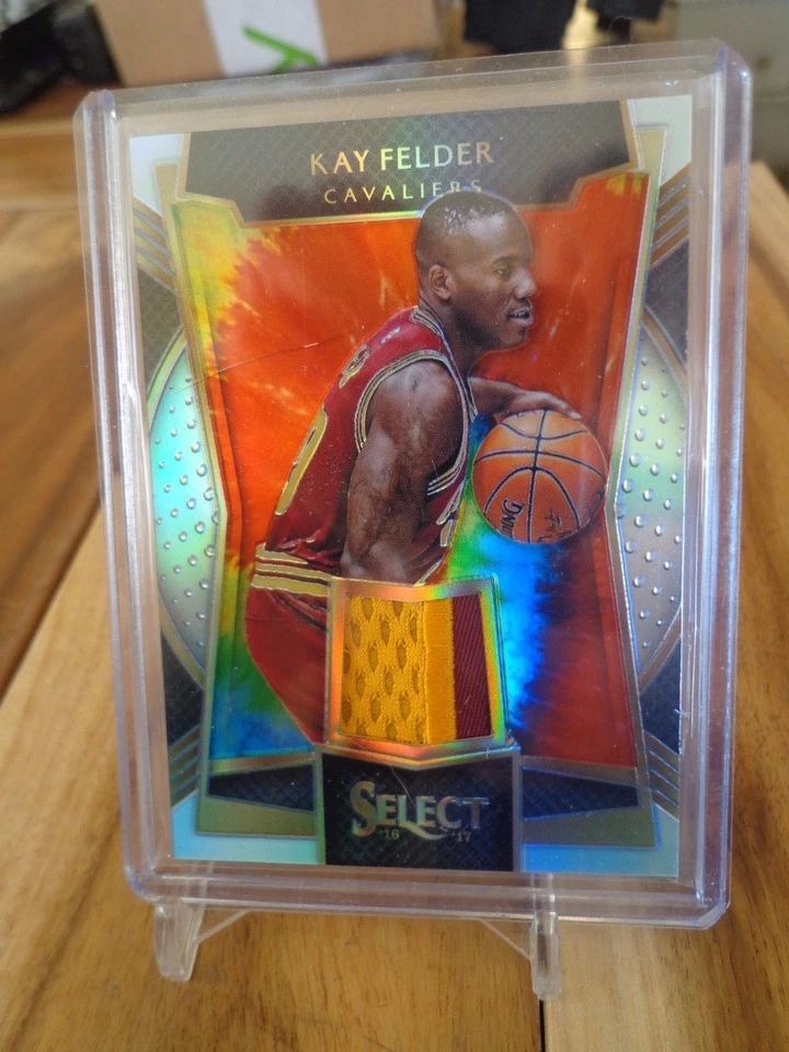 2016-17 PANINI SELECT KAY FELDER TYE-DYE RC ROOKIE PATCH 04/25 CAVALIERS ! - Image 1 of 1