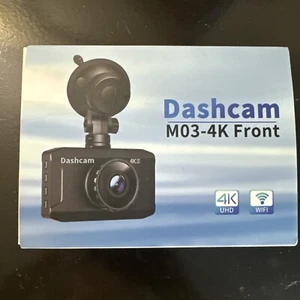 4K Dash Cam Front Integriertes WiFi, WANLIPO Dashkamera für Autos mit 3" IPS Bildschirm - Bild 1 von 3