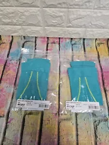 CEP Pro+Calf Sleeves 2.0 Size IV Men's 2 Pair Bundle RRP £ 70 Lagoon / Lime - Picture 1 of 5