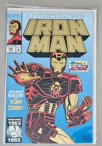 Iron Man #290 Foil Cover Modern Age Marvel Comic Book 1993 NM - Bild 1 von 1