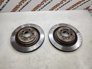 2013 MERCEDES GL350 X166 AMG PAIR OF REAR BRAKE DISC DISCS - Picture 1 of 8