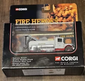 2001 Corgi Fire Heroes 1934 Mac 5 Ton Breakdown Truck 90016 Baltimore F.D. ~RB26 - Picture 1 of 8
