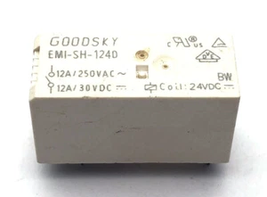 Relé de propósito general 1 pieza Emi-sh-124d emi-ss-124d 12a 5 pines - Imagen 1 de 4