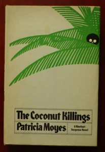 Patricia Moyes THE COCONUT KILLINGS 1ST ED HC DJ BCE 1977 - Picture 1 of 3