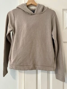 Free Fly Bamboo Hoodie Womens Sz S Taupe Lounge Activewear Soft Cozy Minimalist - Picture 1 of 6