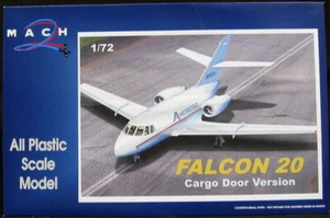 Mach 2 Models 1/72 DASSAULT FALCON 20 AMERISTAR CARGO DOOR VERSION - Picture 1 of 1