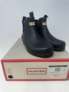 Hunter Unisex-Child Original Chelsea Rain Boot, Size 3B, 4G - Picture 1 of 11