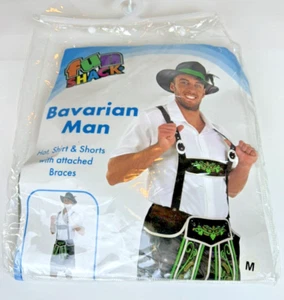 Bavarian Man Beer Octoberfest Adult Halloween Costume Size M - Picture 1 of 8