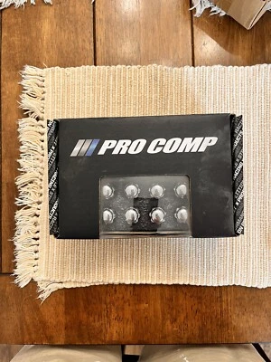 NEW Pro Comp 32-Piece M14×1.5 Spline Lug Nut Kit Chrome w/ Valve Stems PXA16145 - Image 1 of 4