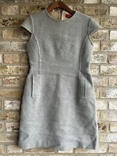 carolina herrera dress/ size 10/ grey 