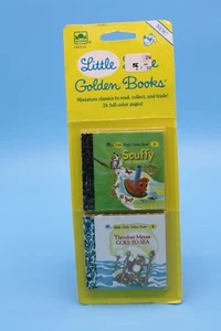 Little Little Golden Books Miniture Scuffy the Tugboat, Theodore Mouse Goes to S - Bild 1 von 1