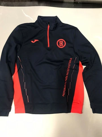 JOMA CRUZ AZUL 1/4 TRAINING TOP BLACK RED 21/22 SWEATER DE CRUZ AZUL  MEN SIZES Cover