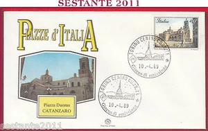 ITALIA FDC FILAGRANO CATANZARO PIAZZA DEL DUOMO 1989 TORINO U282 - Picture 1 of 1