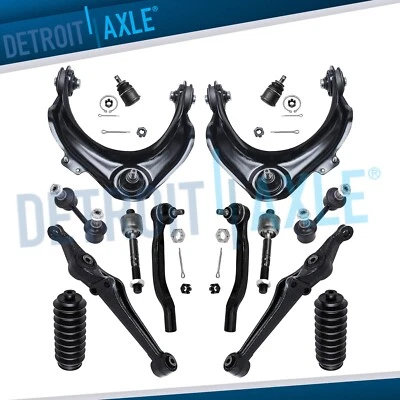 Braço de controle dianteiro 14 peças amarração haste barra oscilante link para 99-02 Honda Accord Acura CL TL - Imagem 1 de 4