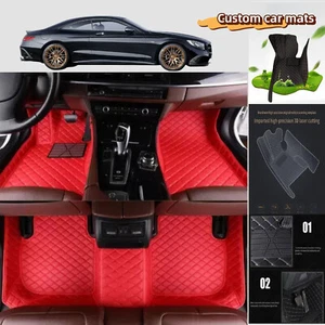 For Jaguar E-Pace Two tone Right-hand drive vehicles all-weather Car FIoor Mats - Foto 1 di 24