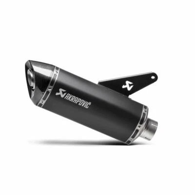 Escape Akrapovic titanio negro sin cordones (EC) Ducati Monster 1200 2014-2016 Foto 1 de 3