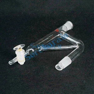 19/26 24/29 29/32 Junta Aceite Refulx Decantador Separador Tapón de Vidrio Destilación - Imagen 1 de 11