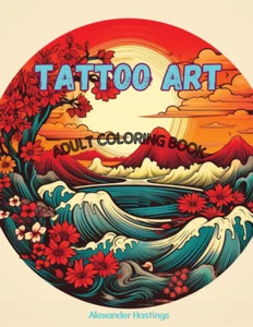 Tattoo Art: Coloring Book (Tattoo Art Coloring Books) - Picture 1 of 2