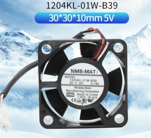 NMB 1204KL-01W-B39 3010 5V 0.13A 3cm High Air Volume Cooling Fan 3-wire - Picture 1 of 5