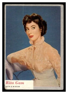Who-Z-At Stars #60 1953 Rita Gam 126E-02 - Imagen 1 de 2