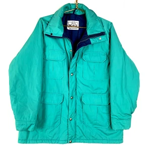 Woolrich Women's Jacket Size XL Green Full Zip Insulated Windbreaker - Picture 1 of 5