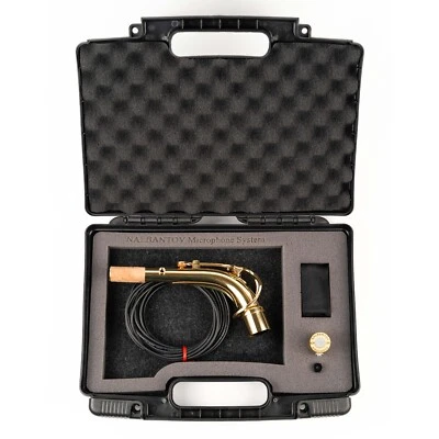 Alto Saxophone Microphone Nalbantov NCM 8X SA set - Pickup System, Cable, Neck - Image 1 of 4