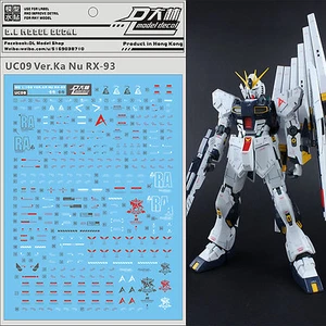 D.L hochwertige Decal Wasserpaste für MG 1/100 RX-93 V Nu ka DL057* - Bild 1 von 4