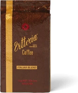 Vittoria Coffee 100% Arabica Italian Ground Coffee 1kg. Honey & Toasty notes - Picture 1 of 8