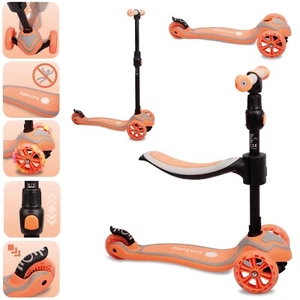 Kinder Roller Scooter Cityroller LED 3in1 Dreirad Roller Laufrad Balance-Roller - Bild 1 von 4