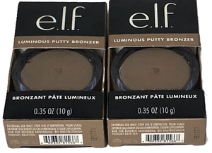 Elf Luminous Putty Bronzer 0.35 oz 10 Gram Each (1 set with 2) - Picture 1 of 2