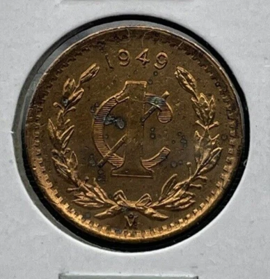 1 centavos México 1949 Foto 1 de 2