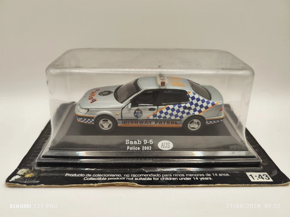 SAAB 9.5 - POLICE (AUS) - 2002 - scala 1/43 - Immagine 1 di 1