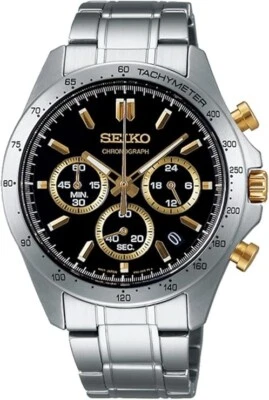 Reloj cronógrafo de cuarzo para hombre Seiko Spirit SBTR015 nuevo en caja vendedor australiano Foto 1 de 4