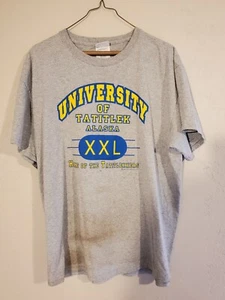 Vintage University Of Tatitlek Alaska T-Shirt 1995 so selten wie es geht....Gr. XL - Bild 1 von 5