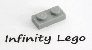 50 LEGO Gris Azulado Claro Placa 1 x 2 (3023) - (50 Piezas) - Imagen 1 de 1