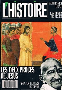L'histoire N°103 : Barbie-vichy Guerres de religion Deux proces de jesus 1947 p - Imagen 1 de 1