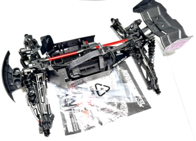 Chasis deslizante de rodillos para camión de velocidad sin escobillas Arrma KRATON 6S V6 1/8 ARA8V6 Foto 1 de 4