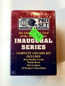 1991 Pro Set Football World League Inaugural Series Factory Sealed Box - Picture 1 of 4