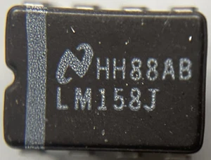 LM158J NATIONAL SEMI CERAMIC 8PIN OPAMP LM158 UKINSTOCK - Bild 1 von 3