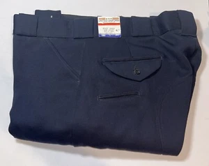 UNITED UNIFORM Men’s Motorcycle Breeches 100% Wool 10303 Navy 38x27 NEW! - Picture 1 of 4