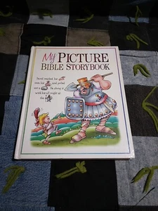 My Picture Bible Storybook by Anne Adams Rick Incrocci Kids Book Honor Kidz 2002 - Foto 1 di 8